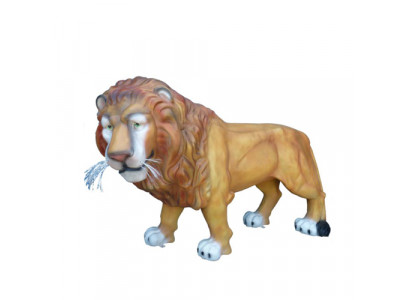 Dekoracja ogrodowa Zoo statua lwa rysunek dekoracyjne posągi rzeźby figurki 210cm nowość