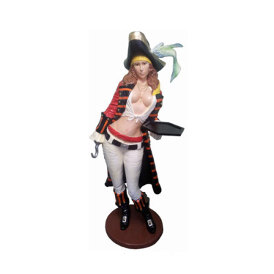 Figurka pirata statua projekt rzeźba dekoracja karaibski pirat dekoracja ogrodowa 189cm