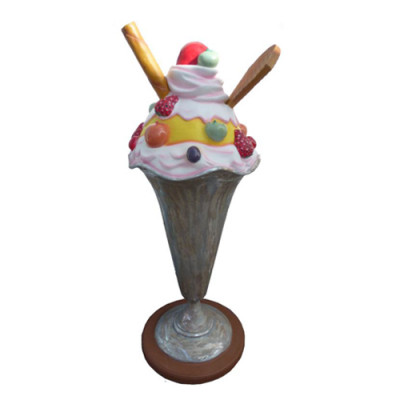 Lody Figura Statua Stojak Sala Lodowa Restauracja Gastronomia Figura 165cm