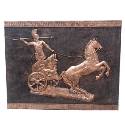 Zdjęcie Alexander w Large Relief Figura Statua Rzeźba 184x143 Figurki Nowy R113B
