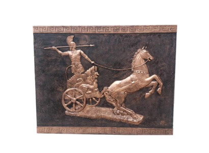 Zdjęcie Alexander w Large Relief Figura Statua Rzeźba 184x143 Figurki Nowy R113B