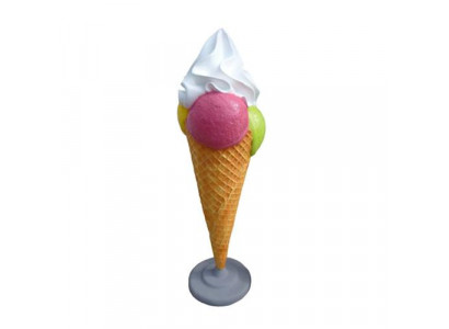 Lody Figurka Statua Stojak Lodziarnia Gastronomia Posągi 185cm Restauracja