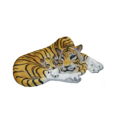 Geopard Rzeźba Dekoracyjna Rzeźby Ogrodowe 35x80cm Praca fizyczna Figura Plastikowy Nowość