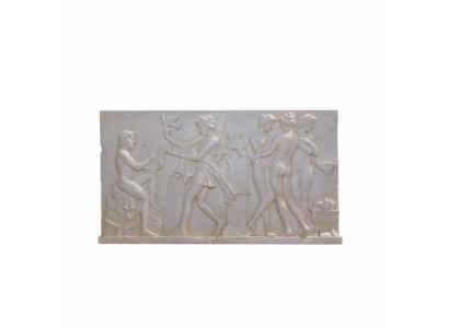 Relief Zdjęcie Lusthaus Figura Dekoracyjna Statua Rzeźba 93x164 cm Figury Posągi R111
