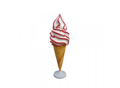 Lody Figurka Statua Stojak Lodziarnia Gastronomia Posągi Nowość