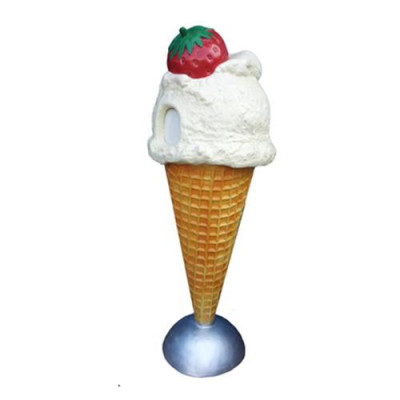Lody Rysunek Statua Stojak Lodziarnia Królik Posągi Gastronomii 170 cm Nowość