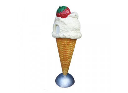 Lody Rysunek Statua Stojak Lodziarnia Królik Posągi Gastronomii 170 cm Nowość