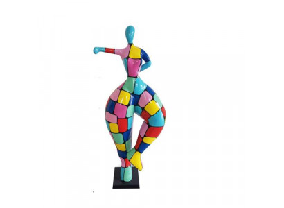 Abstrakcyjna figura statua posągi baleriny dekoracja ogrodowa nowoczesne figury 132 cm