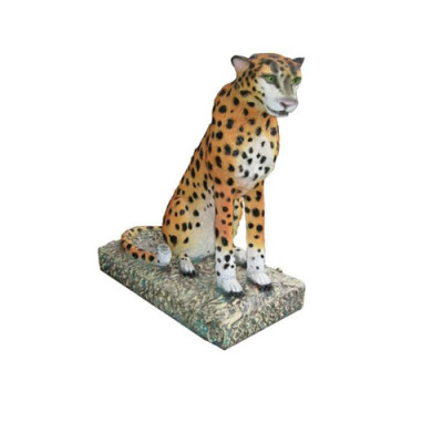 Dekoracja ogrodowa Figurka Statua Figurki Posągi Dekoracja Nowe rzeźby Gepard Afryka