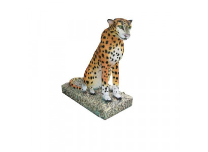 Dekoracja ogrodowa Figurka Statua Figurki Posągi Dekoracja Nowe rzeźby Gepard Afryka