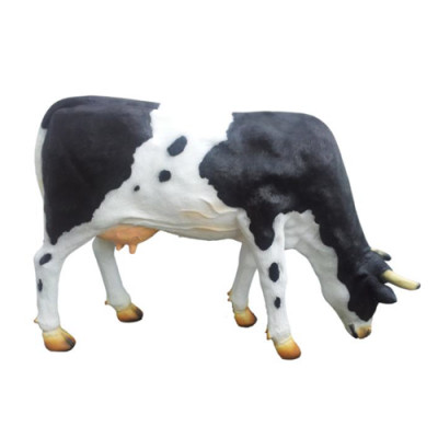 Krowa naturalnej wielkości figurka dekoracyjna posągi rzeźba ogrodowa figurki dekoracyjne 130cm krowa