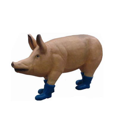 Dekoracja ogrodowa Figurka Statua Figurki Posągi Dekoracja Nowe rzeźby Świnia 100cm