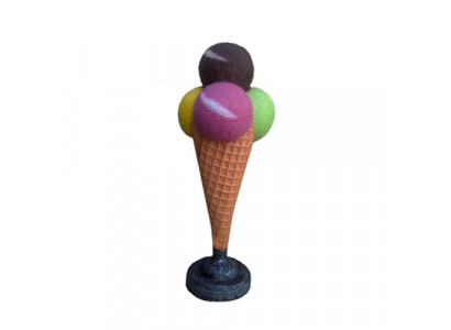 Rzeźba lodowa Lody czekoladowe Statua Rzeźby Posągi 140cm Posągi Nowość