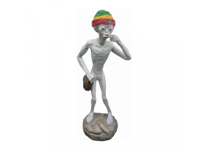 Alien Stoner Zabawna dekoracyjna figura statua Rzeźba 132 cm Figury Posągi Rzeźby