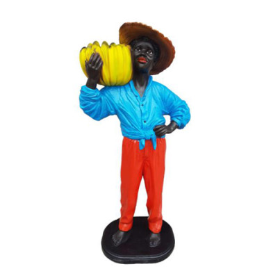 Figura dekoracyjna rzeźba statua 120 cm figurki posągi rzeźby Black Lives Matter