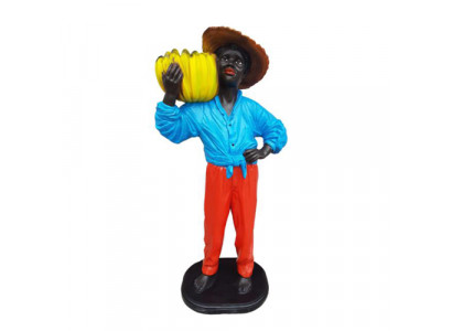 Figura dekoracyjna rzeźba statua 120 cm figurki posągi rzeźby Black Lives Matter