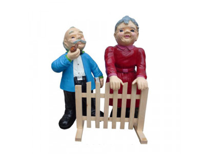 „Emeryt figurka dekoracyjna statua rzeźba 80 cm figurki posągi rzeźby babcia dziadek P41