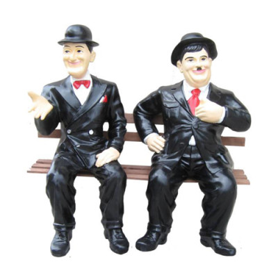 Figura dekoracyjna rzeźba statua 60 cm figurki statuetki rzeźby Laurel Hardy P90