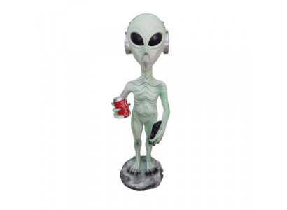 Alien Dekoracyjna figura Statua Rzeźba 92 cm Figury Posągi Rzeźby Abstrakcyjne P135