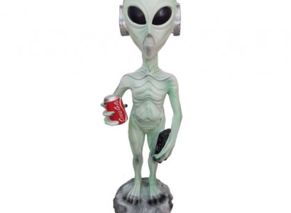 Alien Dekoracyjna figura Statua Rzeźba 92 cm Figury Posągi Rzeźby Abstrakcyjne P135
