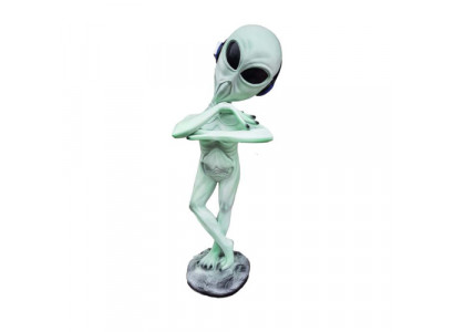 Figura dekoracyjna rzeźba statua 92 cm figurki posągi rzeźby ogrodowe kosmita P136