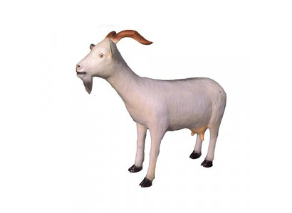 Koza Dekoracyjna statua Figury ogrodowe Posągi 82 cm Figura naturalnej wielkości