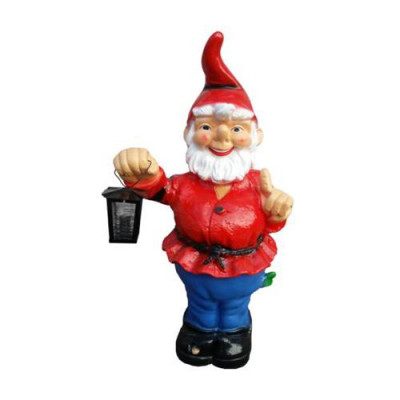 Krasnoludek ogrodowy 90cm Dekoracja ogrodowa Figurki Posągi Rysunek Ręcznie malowany