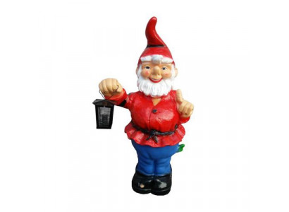 Krasnoludek ogrodowy 90cm Dekoracja ogrodowa Figurki Posągi Rysunek Ręcznie malowany