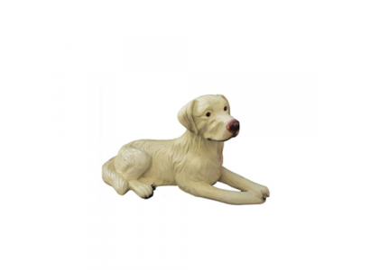 Figurka psa figurki psa posągi nowoczesna beżowa malowana nowa rzeźba statua o wysokości 88 cm