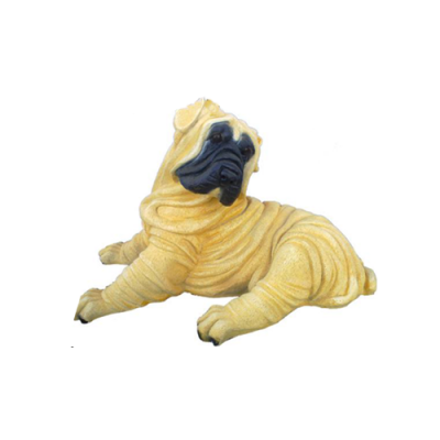 Figurka psa figury abstrakcyjne posągi dekoracja ogrodowa dekoracja 70cm statua zwierzę nowość