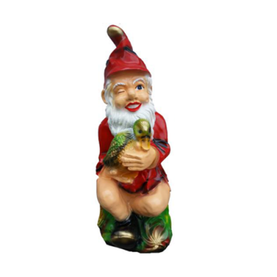 Ogród Dom Dekoracja Figura Statua Rzeźby Figury dekoracyjne Krasnolud Praca fizyczna K11