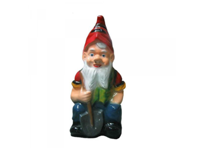 Ogród Dom Dekoracja Figura Statua Rzeźby Figury dekoracyjne Krasnolud Praca fizyczna K41