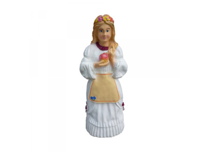 Figura dekoracyjna rzeźba statua 84 cm figurki posągi rzeźby dziewczynka jabłko P18