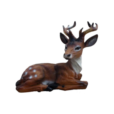 Figurka jelenia Statua Posągi Figurki Dekoracja ogrodowa Rzeźba Dekoracja 45 cm Nowość
