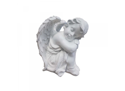 Anioł figura dekoracyjna statua rzeźba 41 cm figurki statuetki rzeźby dekoracje nagrobne