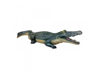 Figurka Dekoracyjna Figurki Ogrodowe Rzeźby 50cm Figurka Krokodyl Plastikowy Nowe Zwierzę