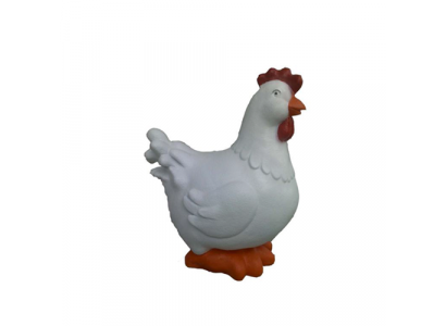 Dekoracja Ogrodowa Figurki Plastikowe Ręcznie Malowana Figurka Statua Zabawny Kurczak 42cm Nowość