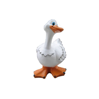 Ozdoba Ogrodowa Figurki Plastikowe Ręcznie Malowana Figurka Statua Zabawna Kaczka 35cm Nowość