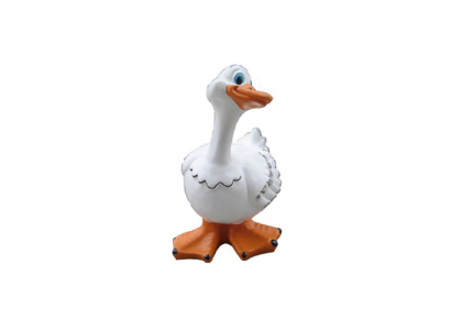 Ozdoba Ogrodowa Figurki Plastikowe Ręcznie Malowana Figurka Statua Zabawna Kaczka 35cm Nowość