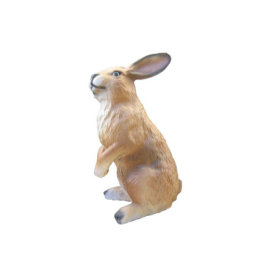 Królik Ozdobna Figurka Figurki Ogrodowe Figurki 37cm Naturalnej Wielkości Figura Plastikowa Nowa