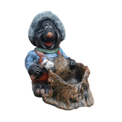 Projekt figurki statuetki figurka dekoracyjna statuetki dekoracyjne Plastikowa rzeźba kret