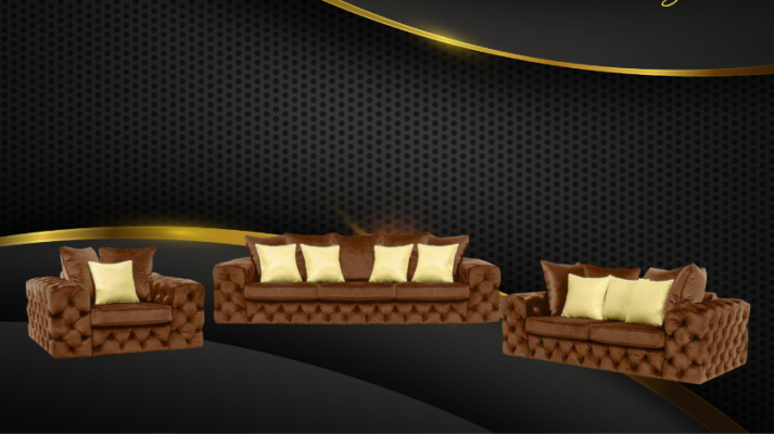Chesterfield Design Living Room Zestaw sofowy Meble Kanapa 321 miejsce do siedzenia