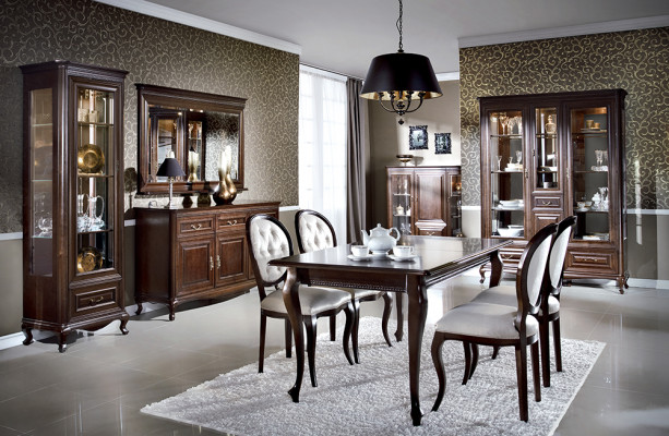 Stół obiadowy Meble jadalnia stoły 130x100 Brązowy Stół drewniany Drewno