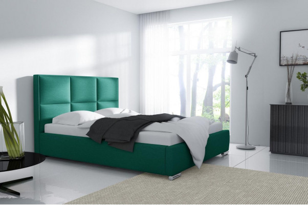 Rama łóżka Green Double Hotel Sypialnia łóżka Meble Projekt wyposażenia