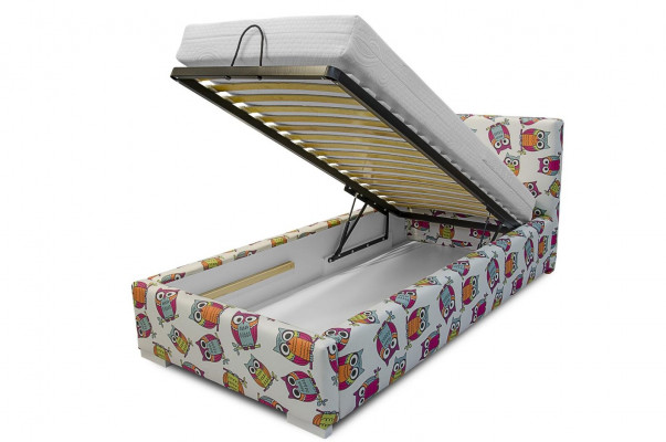 Łóżko młodzieżowe składane Kids Design Nowoczesne łóżko żłobek 90 cm Podstawa łóżka Nowość