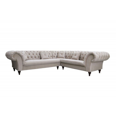 Chesterfield Narożnikowa kanapa Preston Sofa Couch Żywy krajobraz Narożnikowa kanapa Narożnik Design Nowość