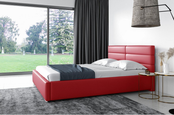 Rama łóżka Drewno Design Double Hotel Modern Łóżko Sypialnia łóżka Łóżko tapicerowane