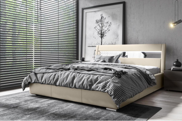 Rama łóżka Drewno Łóżko Design Double Hotel Nowoczesne Łóżko Sypialnia łóżka Meble