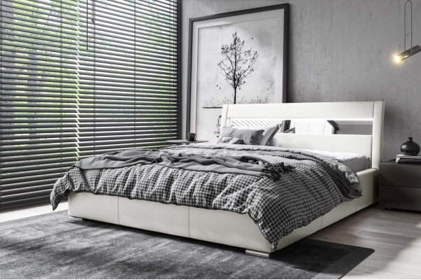 Rama łóżka Drewno Łóżko Design Double Hotel Nowoczesne Łóżko Sypialnia łóżka Meble