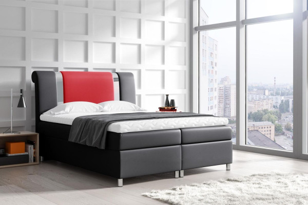 Łóżko z Podstawą łóżka Boxspring bed Meble Double 160x200 Sypialnia Hotel Nowość